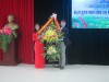 Thay mặt Đảng ủy, Ban Giám đốc Bệnh viện, BsCKII Trần Quốc Tuấn - Giám đốc Bệnh viện gửi tặng lẵng hoa tươi thắm đến toàn thể chị em phụ nữ.