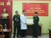 Trao tặng Huân chương chiến công Hạng Ba cho đ/c Hoàng Thuận – Hội viên Hội CCB của Bệnh viện
