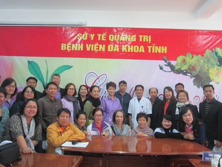 Tiếp đón Đoàn cán bộ Y tế Thái Lan đến thăm Bệnh viện đa khoa tỉnh Quảng Trị