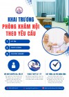 Thông báo khai trương phòng khám nội theo yêu cầu  tại Bệnh viện Đa khoa tỉnh Quảng Trị