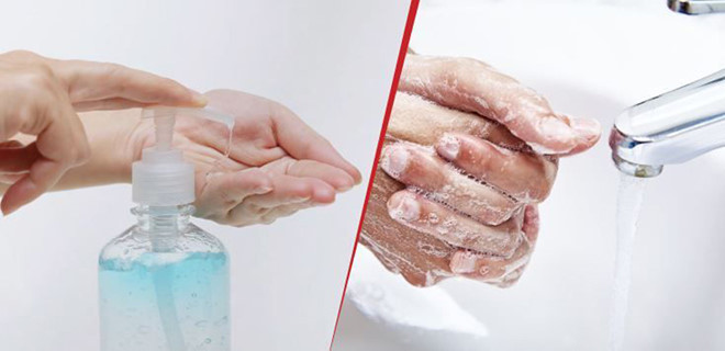 Lựa chọn hình thức vệ sinh tay đúng cách